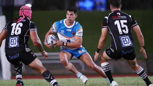 Pride's Jayden Corrigan in the Intrust Super Cup match between the Northern Pride and the Souths Logan Magpies, held at Barlow Park, Cairns. Picture: Brendan Radke