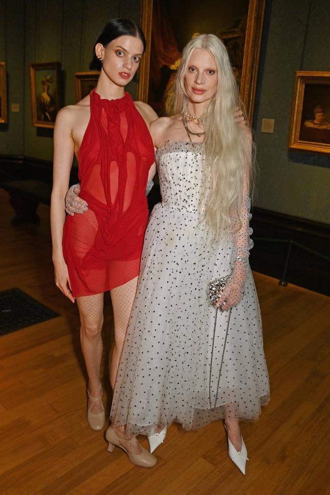 Kristen and Lily McMenamyIconic model Kristen McMenamy and her daughter, Lily, may have different-coloured hair—but other than that, their resemblance is uncanny. 