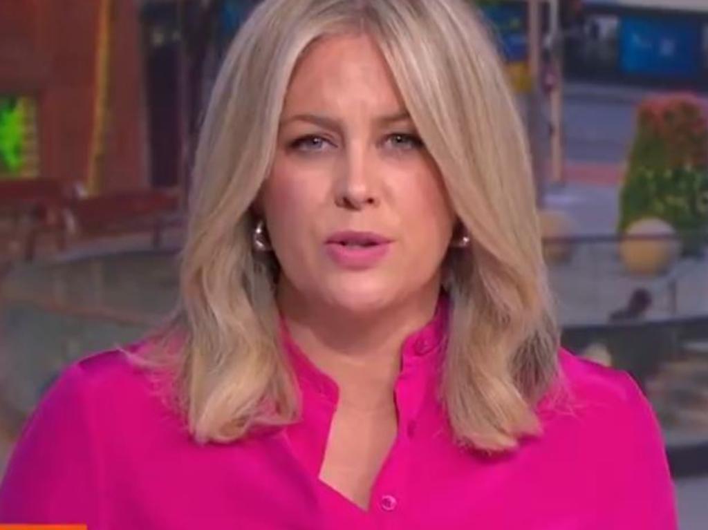 Samantha Armytage claimed that people earning $180k and living in Sydney probably wouldn’t be considered rich. Picture: Sunrise/Channel 7