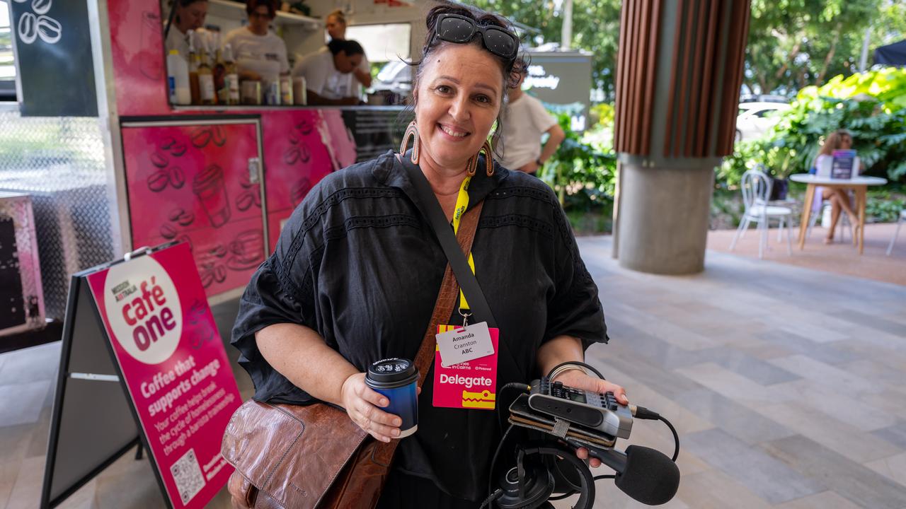 Amanda Cranston at Cannes In Cairns on Tuesday Morning. Picture Emily Barker