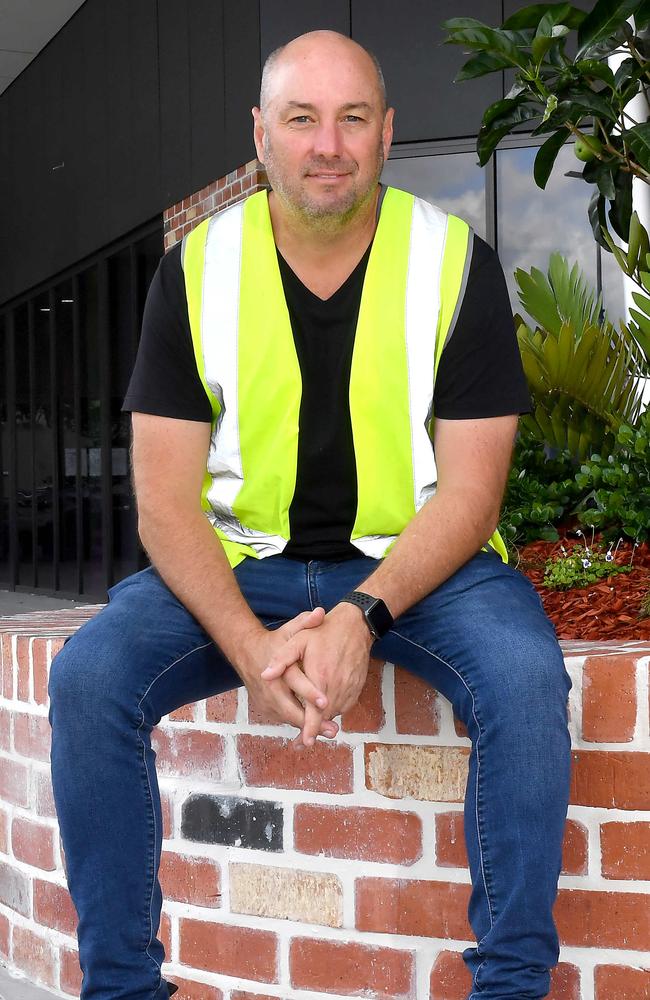 Robert Comiskey at the new $40M shopping centre and community club development at Burpengary Thursday February 4, 2021. Picture, John Gass