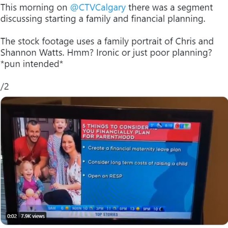 Chris Watts CTV Calgary wrongly air photo of killer with murdered