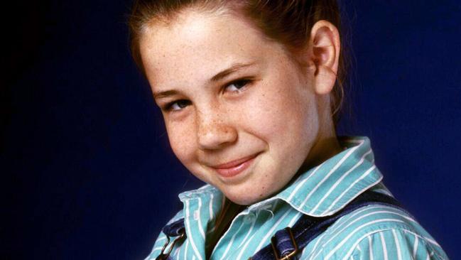 Kate Ritchie when she was just 8 years old.