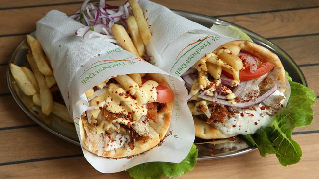 If you’ve never eaten hot chips stuffed inside a gyros, you need to get to Gyradiko in Bexley.