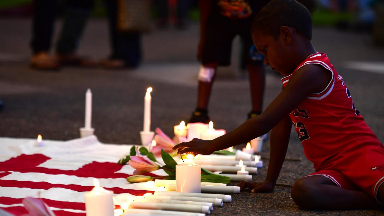 ‘De-escalation over death’: Emotional vigil for Kumanjayi White