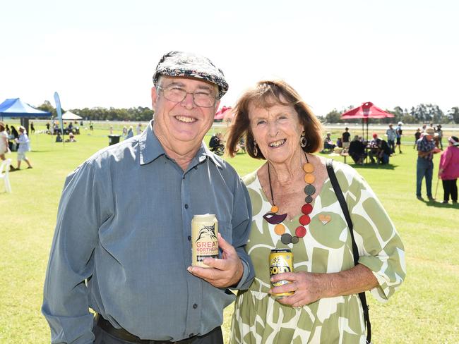 Bairnsdale Cup 2025. David Ferguson and Marg Booth. Picture: David Smith