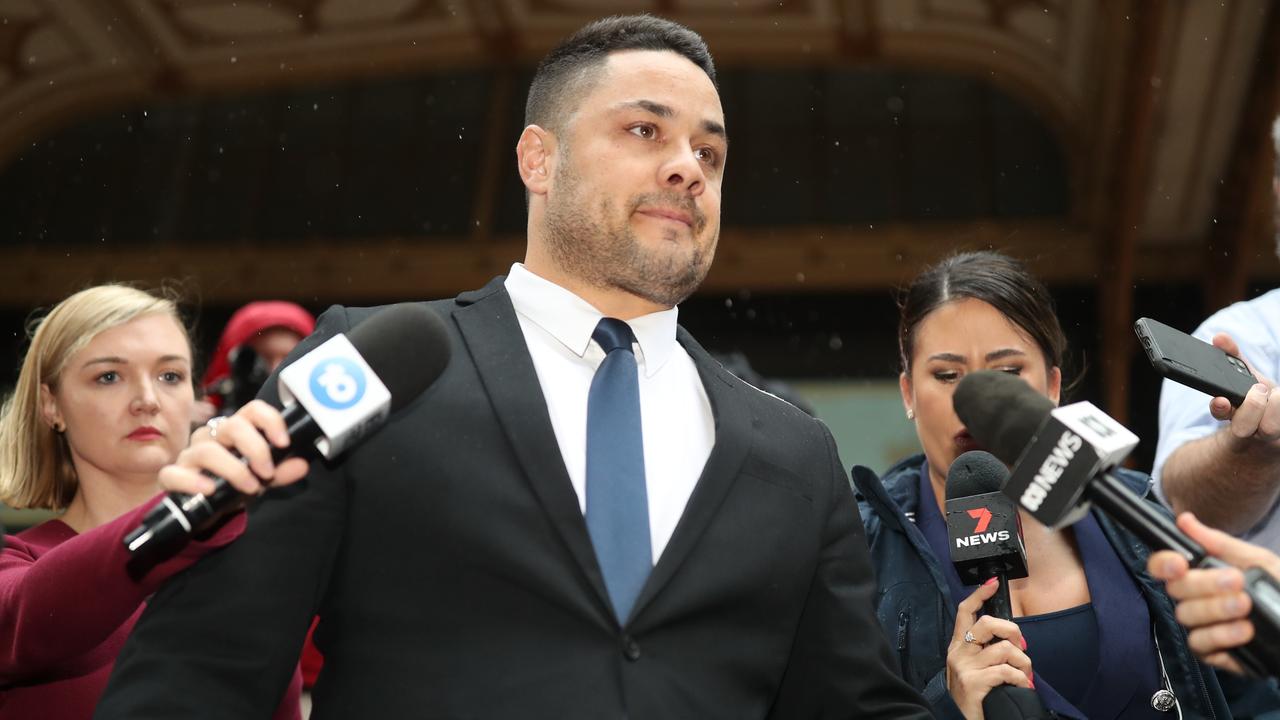 Convicted rapist Jarryd Hayne.