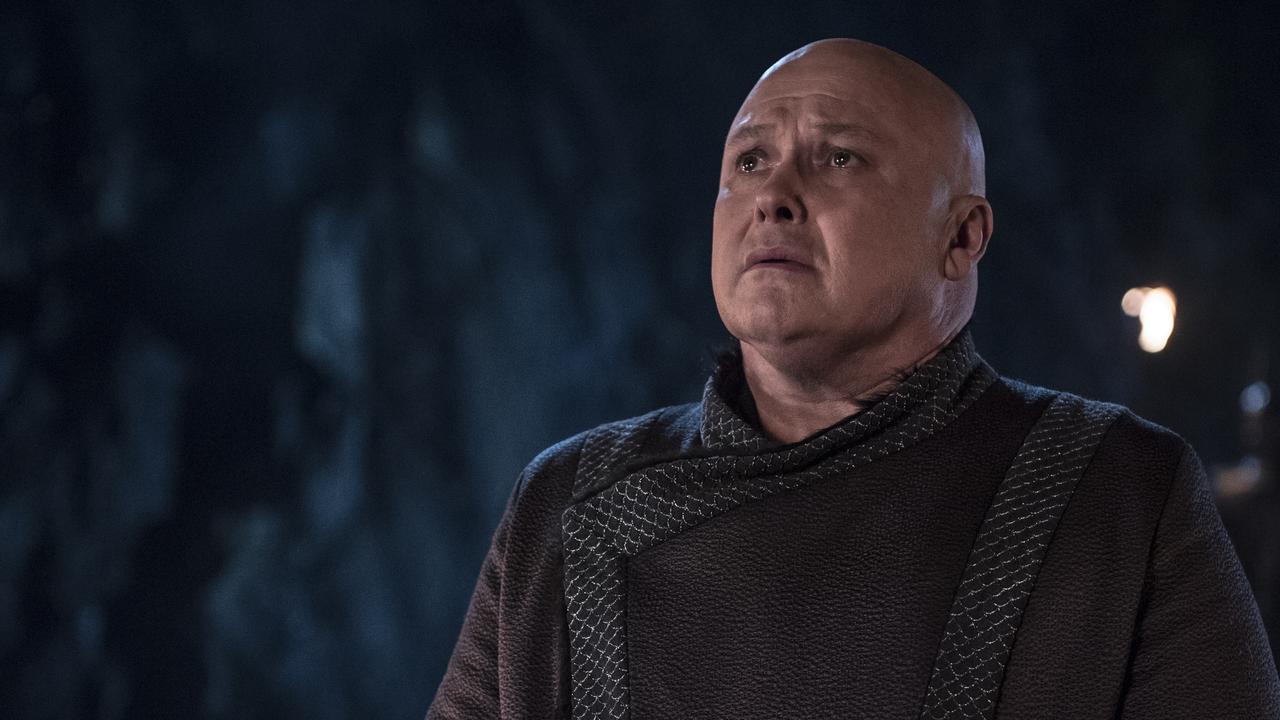 Hill’s character Varys met a fiery end. Picture: Supplied/ HBO