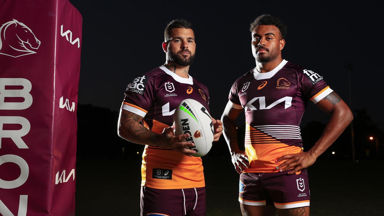 Broncos - L to R, Adam Reynolds &amp; Ezra Mam, NRL Grand Final against Penrith - Pics Adam Head