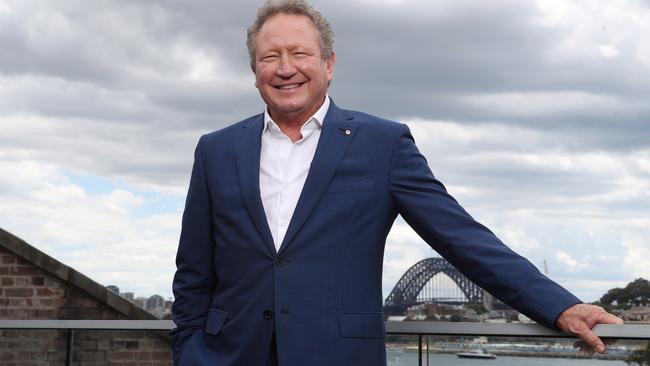 Mining magnate Andrew Forrest lost about $2.95bn. Picture: NCA NewsWire / David Swift