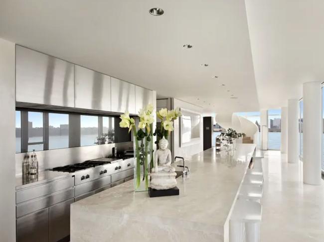 Hugh Jackman and Deborra-Lee Furness’ New York penthouse, which they bought in August last year. Picture: Realtor