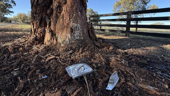 Emergency crews rushed to the scene, but the man, of Lower Mitcham, died at the scene. Picture: Natasha Emeck