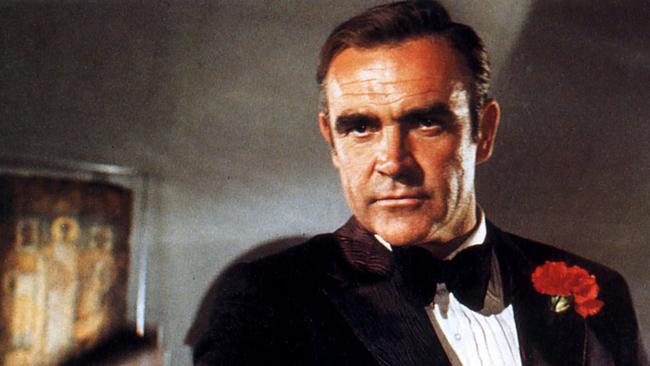 Sean Connery as James Bond in Diamonds Are Forever (1971).