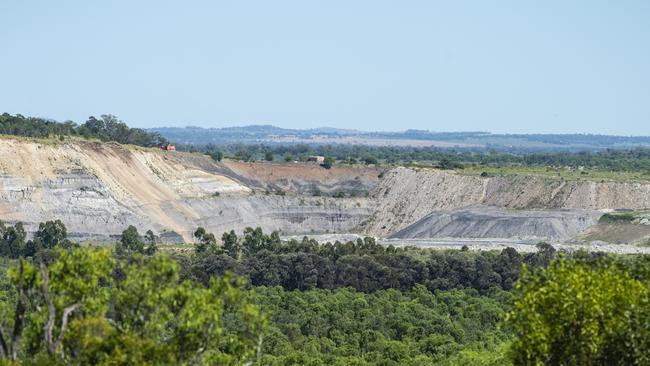 The coal mine which began operating in 2002 is owned by New Hope Group, and is located about 50km west of Toowoomba. Picture: Kevin Farmer