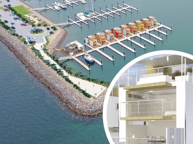 floating homes proposed for Yorkes tiser artwork