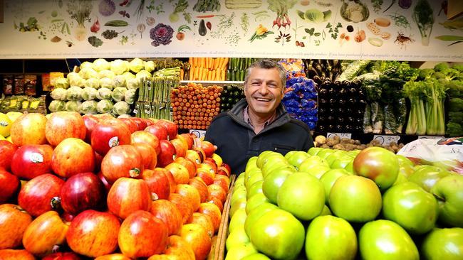 one of the Hill St Grocer owners Nick Nikitaras at the West Hobart store