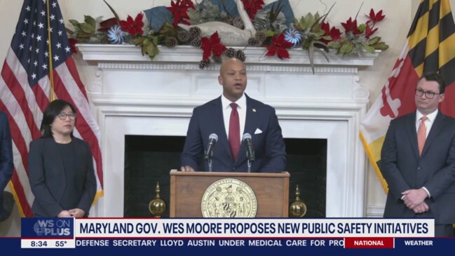 Maryland Governor Wes Moore Proposes Groundbreaking Gun Violence And ...