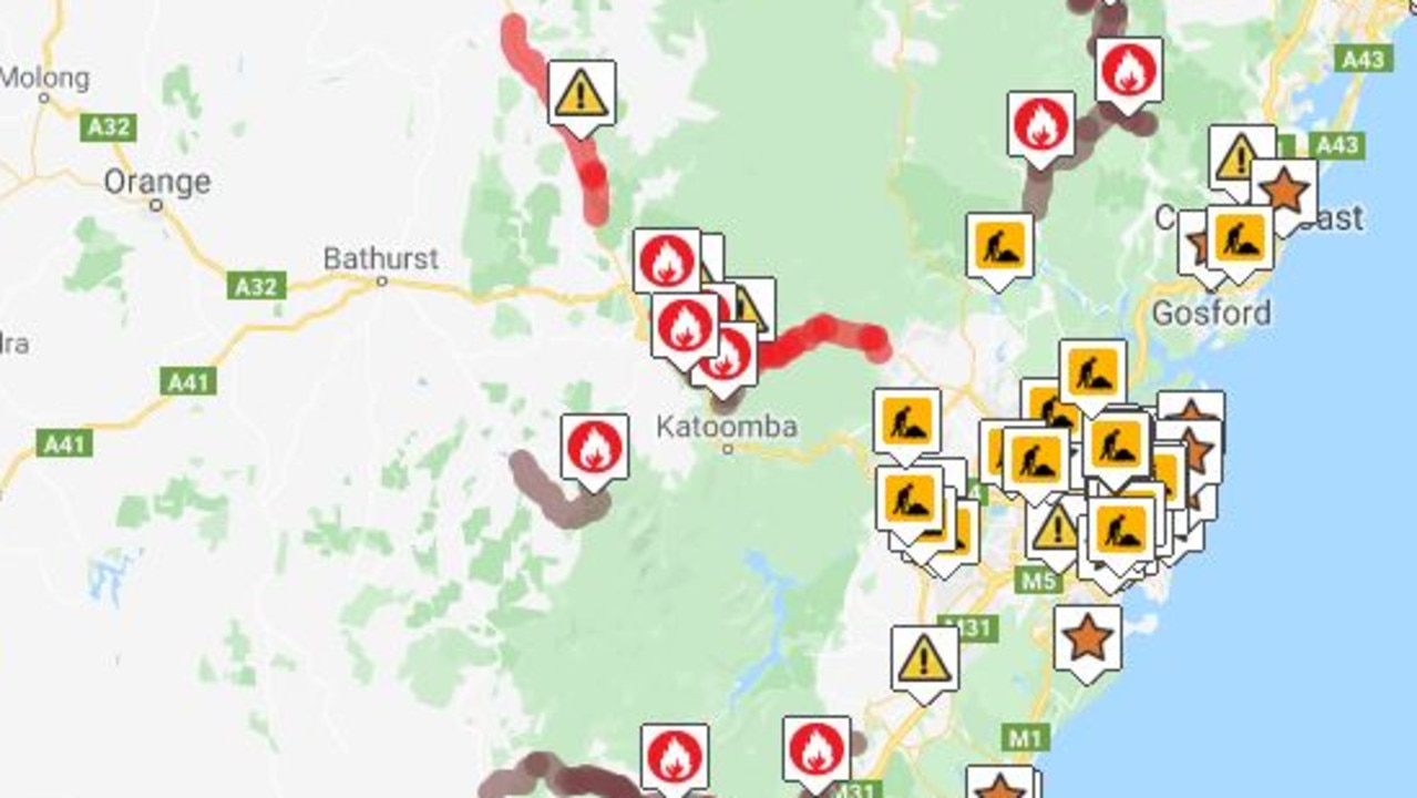 NSW road closures Warning to be prepared for roads to close ‘with