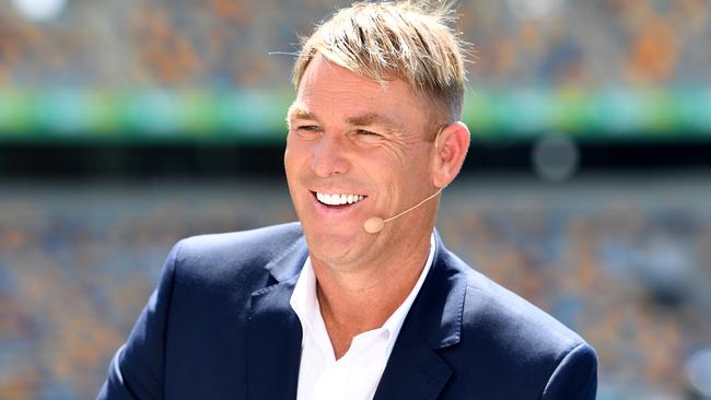 Eddie McGuire said he’d “carry the microphone just to be there” while Warne shoots his documentary. Picture: Getty