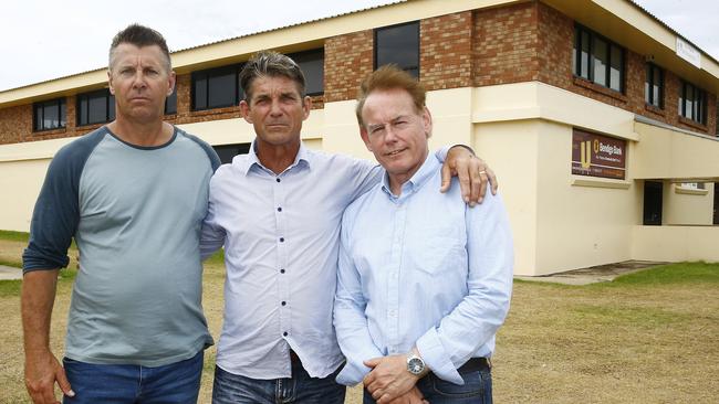 Cheryl’s brothers (from left) Stephen, Paul and Ricki still want answers. Picture: John Appleyard