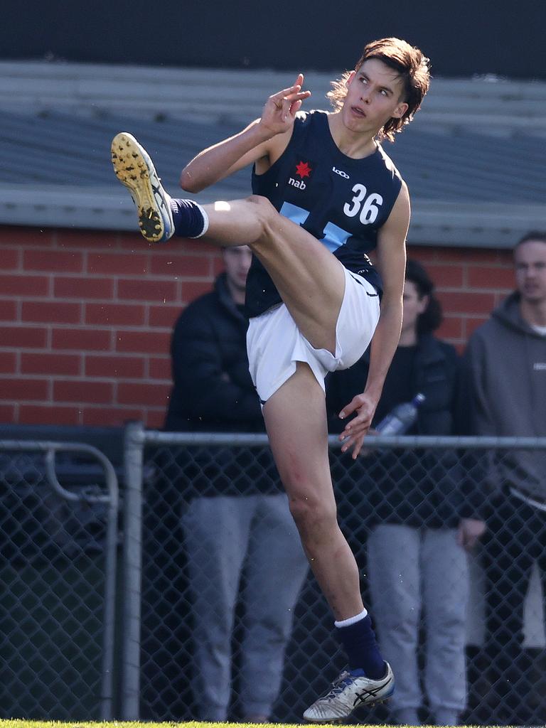 Darcy set tongues wagging in a Victorian trial game Picture: Michael Klein