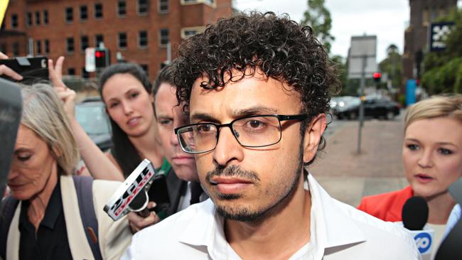 Arsalan Khawaja was charged for forgery wrongful imprisonment of his college. Picture: Adam Yip