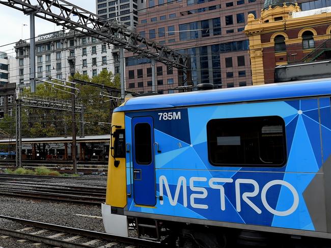 old Milk Dock, western extension of Platform One at Flinders St Station. It runs between Elizabeth and Queen streets and has the skeleton of its old roof. Lord Mayor Doyle wants the area refurbished to allow pop up businesses to set up. Picture: Nicole Garmston