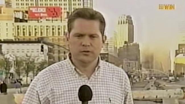 Usher in New York reporting on the 2001 terrorist attacks. (Picture: Supplied)