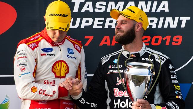 Van Gisbergen knew what was more important. Photo: Daniel Kalisz/Getty Images