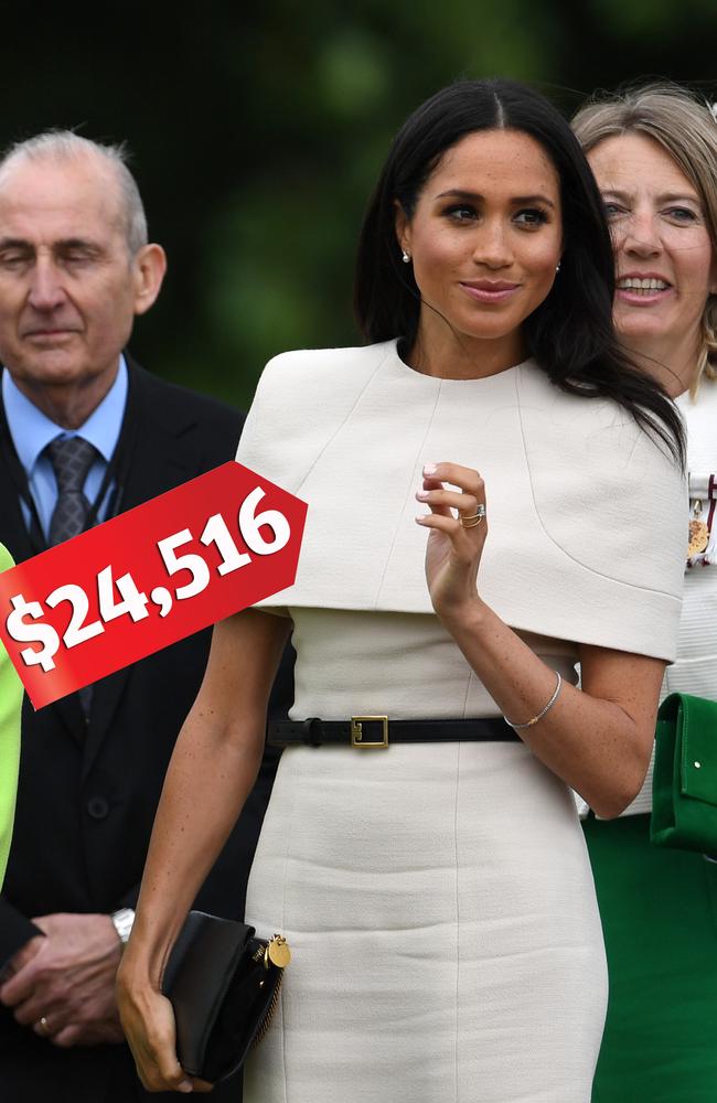 Meghan markle wardrobe clearance cost