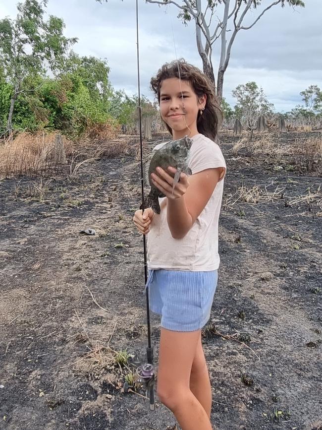 Growing up in regional town, Kinny, was a shy girl, yet fearless and independent, with a deep love for the outback. Picture: Supplied.