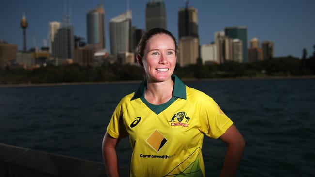 Beth Mooney won’t get a chance to play in front of her adopted home crowd of Brisbane in next year’s World Cup. Picture: Phil Hillyard