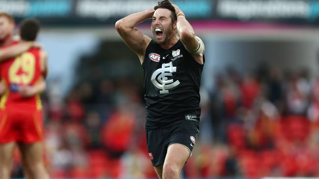 Carlton has dropped Dale Thomas over his drinking indiscretion. Picture: Getty Images