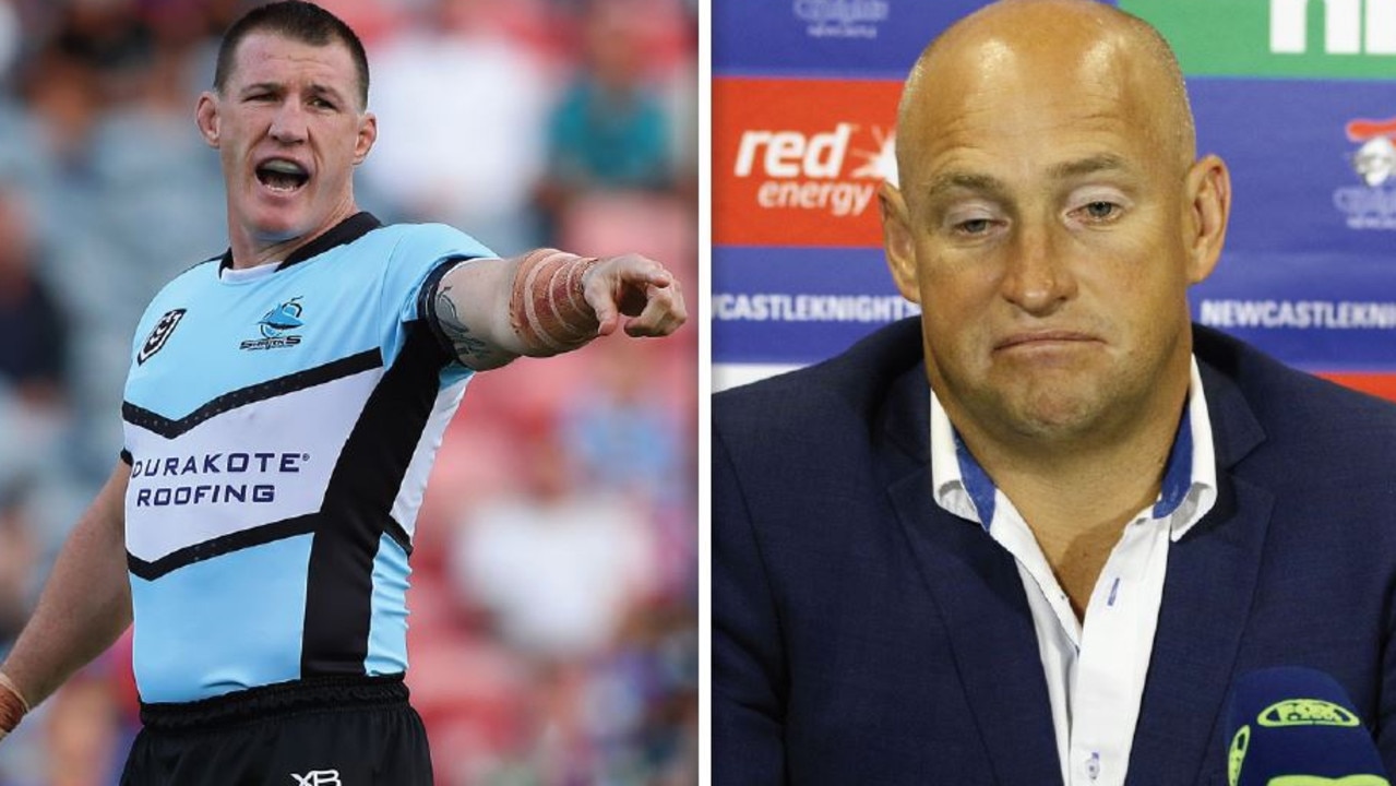 Paul Gallen has fired back at the Knights, who called him out after a win against the Sharks in Round 1.