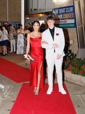 The students of St James Lutheran College celebrate their formal at the Hervey Bay Boat Club. Photo: Lisa Maree Carter Photography