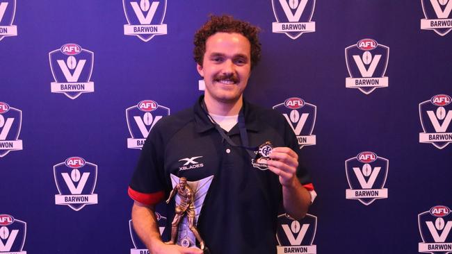 Doyle Madigan won the 2024 Mathieson Medal. Picture: AFL Barwon