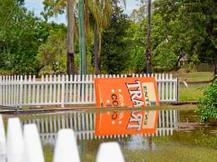 WELCOMED WATER: More than 40mm rain fell at Gayndah's Big Orange, welcomed by producers after a hot start to the year. Picture: Felicity Ripper