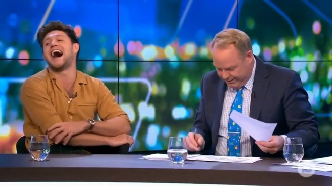 Peter Helliar shocks One Direction star with filthy joke (The Project)