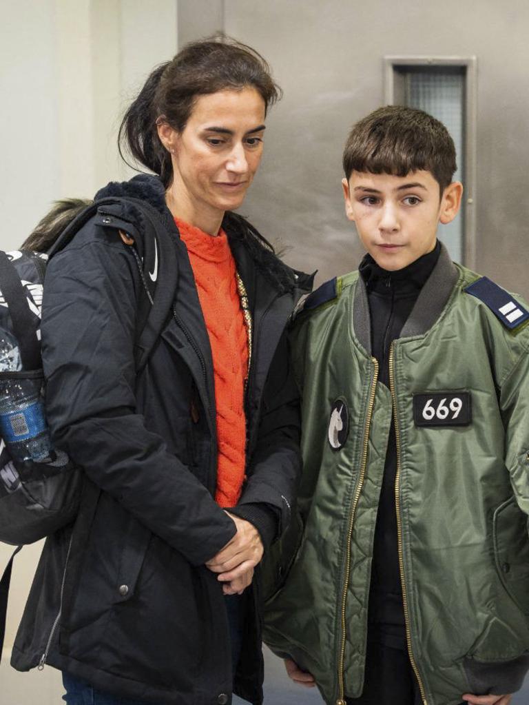 French-Israeli hostage, 12-year-old Eitan Yahalomi, was released in November 2023. Picture: AFP