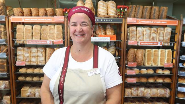 Cheryl Barry of Baker's Delight Oxenford, in the new seat of Theodore. Photo:  Richard Gosling