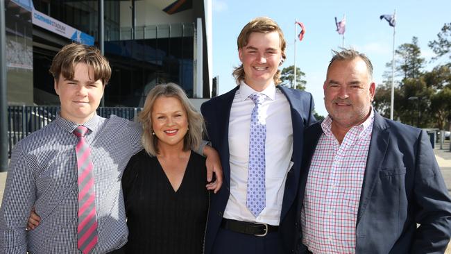 St Joseph’s College 2021 graduation ceremony. Picture: Mike Dugdale