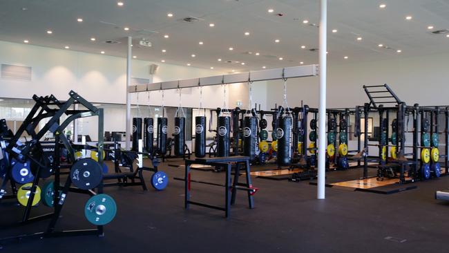 The Panthers will enjoy enviable gym facilities.