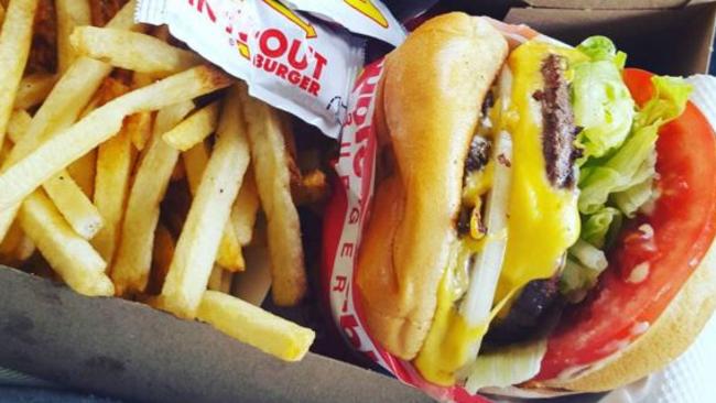 In-N-Out Burgers Source: INSTAGRAM