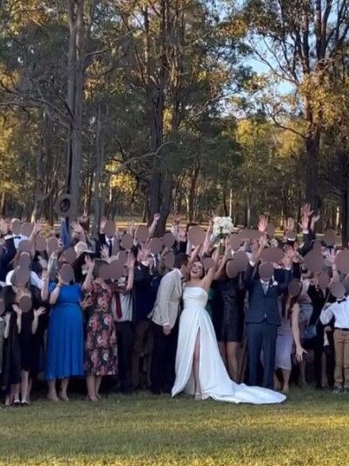 The crash claimed the lives of 10 wedding guests. Picture: Facebook/The Hunter Valley Celebrant