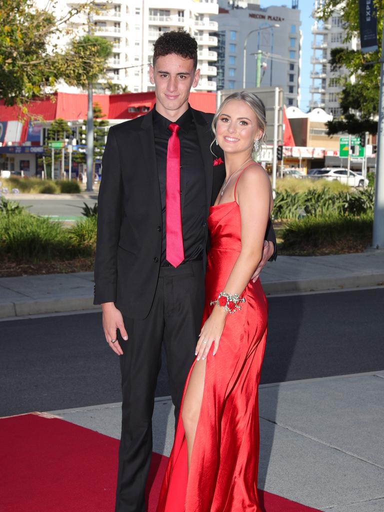 Palm Beach Currumbin State High formal at Gold Coast Convention Centre.Jaydn Trapnell and Joshua Roberts. Picture Glenn Hampson