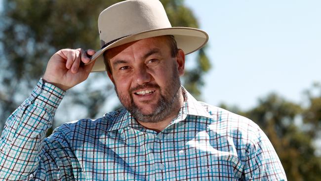 Jai Rowell, who is growing a beard for mental health awareness at Warragamba.