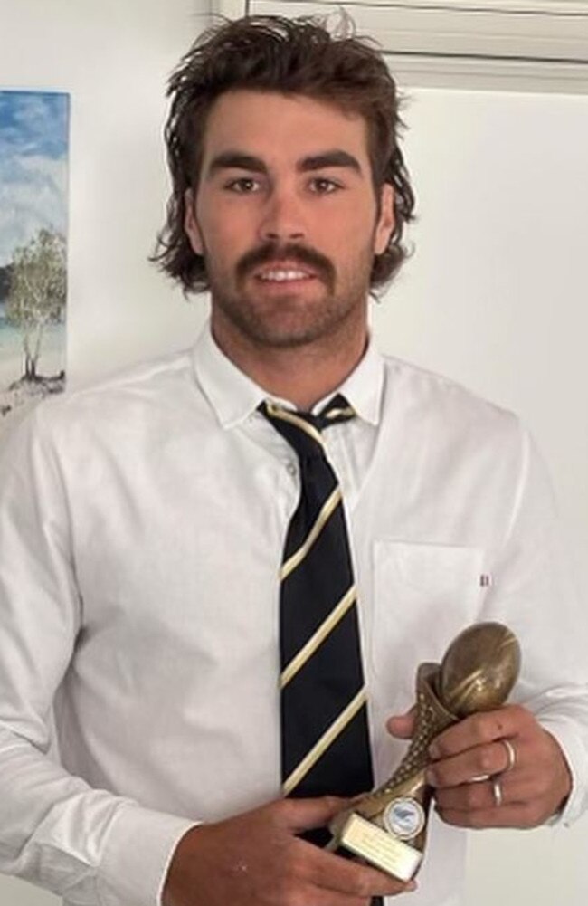 Caloundra Lighthouse player Luke Frisby has been crowned the 2022 Sunshine Coast rugby union reserve grade best and fairest.