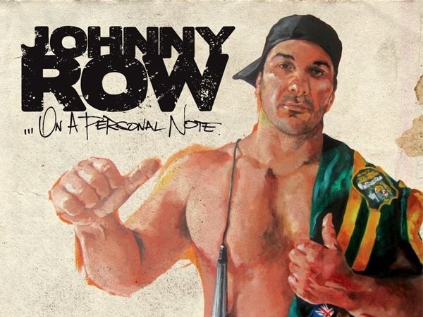 The album cover for Johnny Row’s ‘On A Personal Note’. 