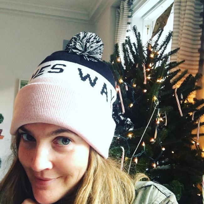 Drew Barrymore ... “Yes way Rose, Christmas came early.” Picture: Instagram