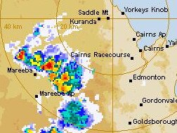 Cairns radar on October 1, 2021. Source: BOM